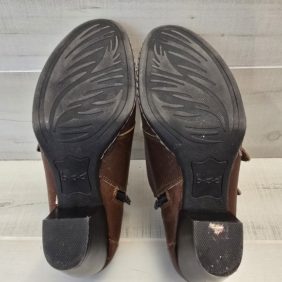 {8.5} B.O.C. Shootie Boot Double Monk Buckle Strap Brown Women's - Picture 13 of 16